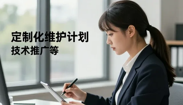 数字化转型背景下定制化维护计划的实践路径